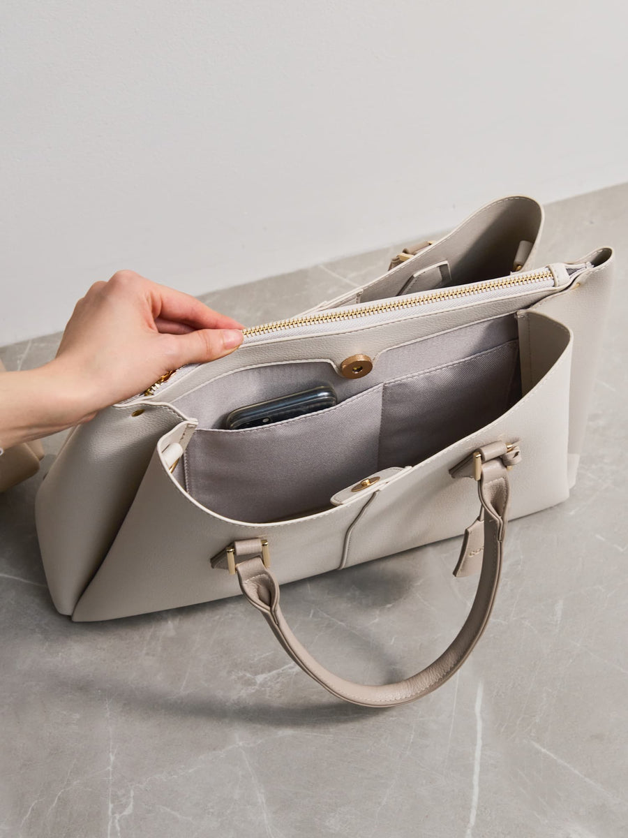 【VISコラボ】【軽量】チャーム付き2wayトート　[通常]