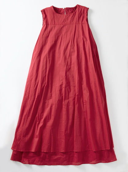 【手洗い可】【Made in India】スモッキングデザインワンピース-short & regular　[通常]