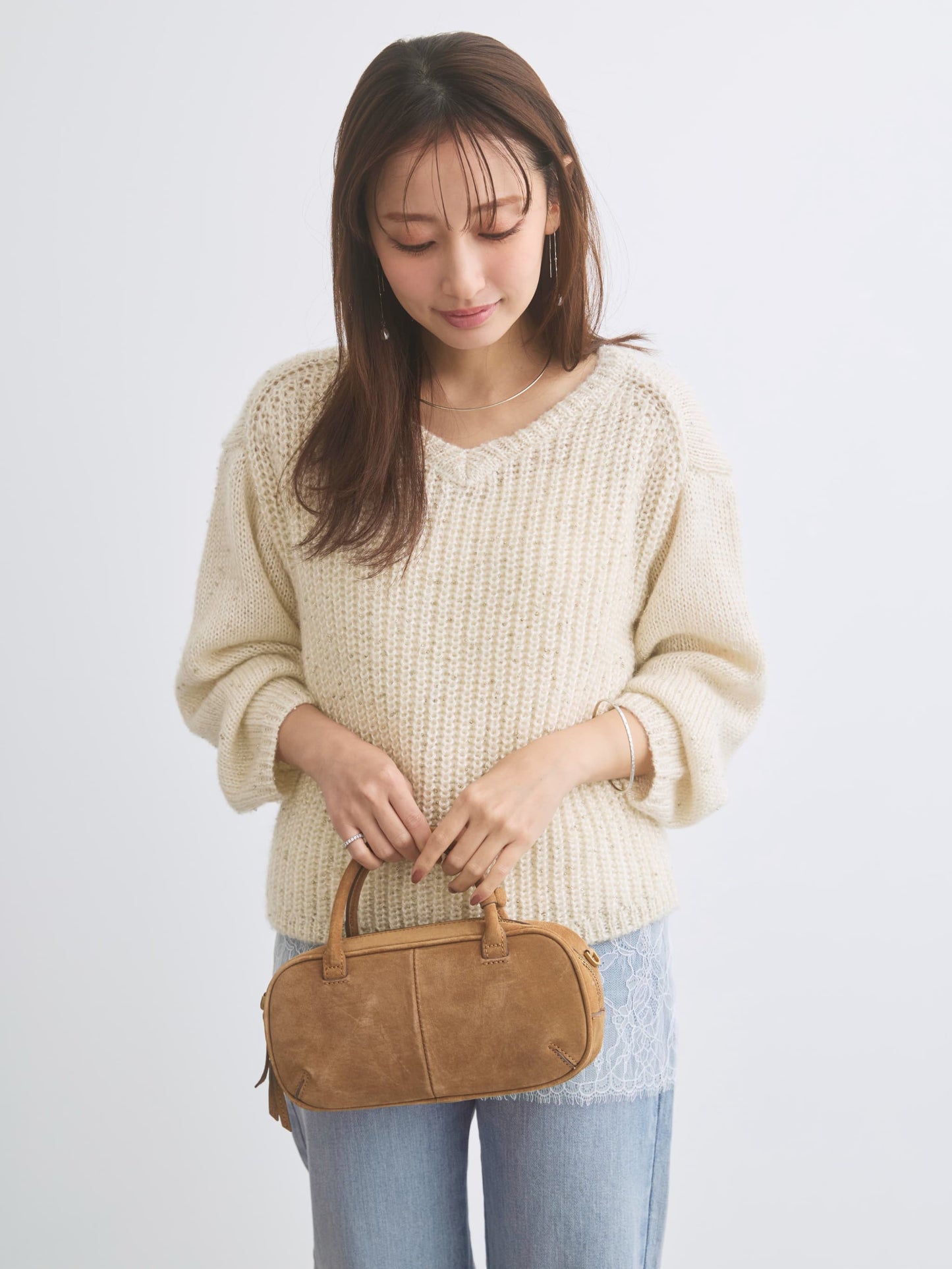 149cm | B:77 W:60 H:83 股下:68.5 | ワンサイズ着用