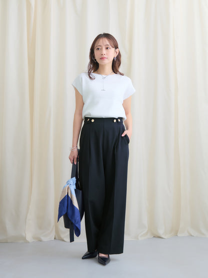 【手洗い可・UVカット】2wayフレンチニット　[通常]