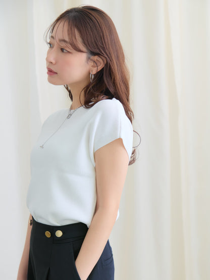 【手洗い可・UVカット】2wayフレンチニット　[通常]