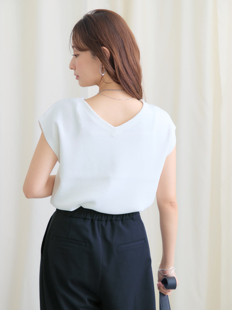 【手洗い可・UVカット】2wayフレンチニット　[通常]