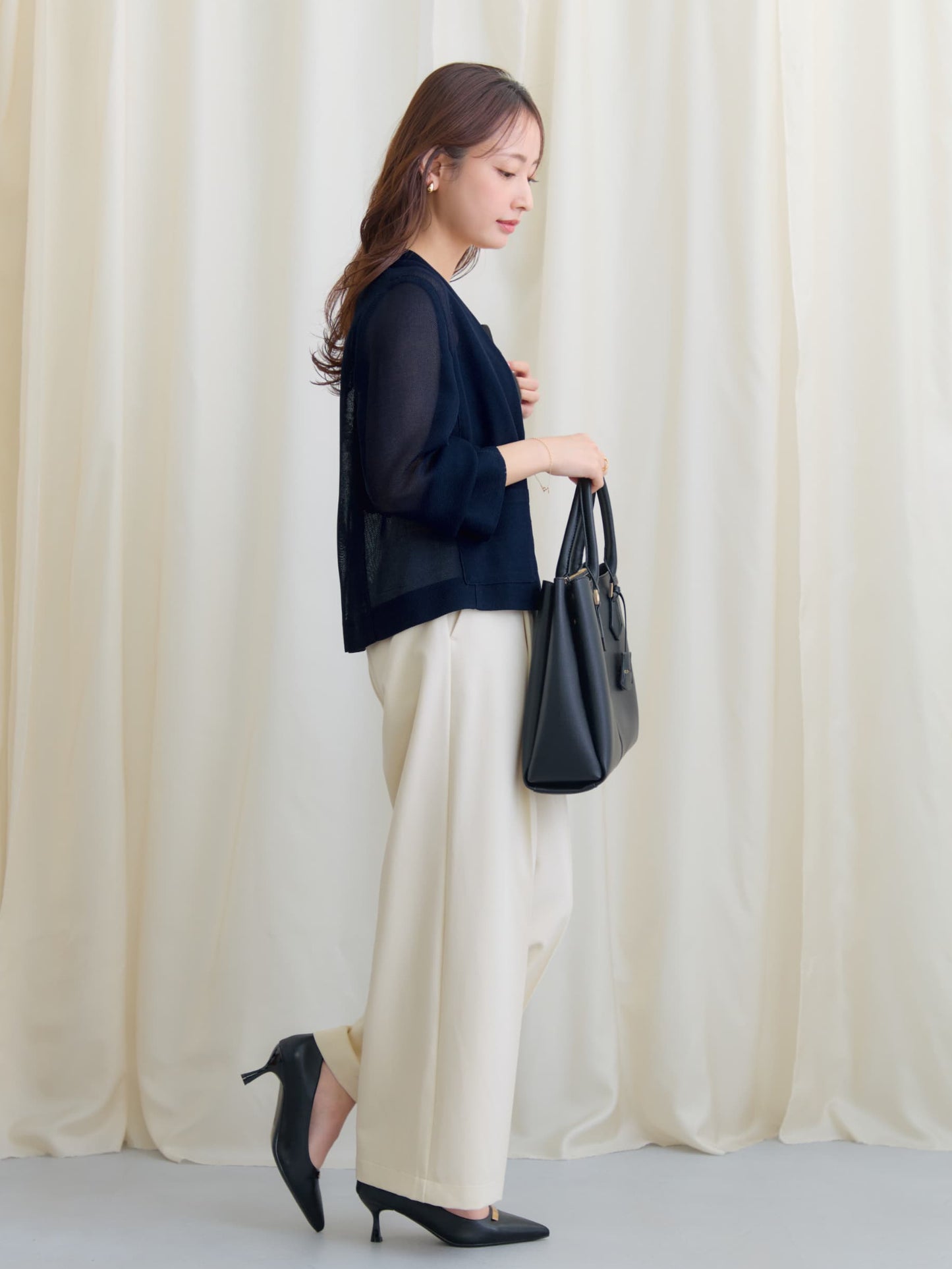 【VISコラボ】【軽量】チャーム付き2wayトート　[通常]