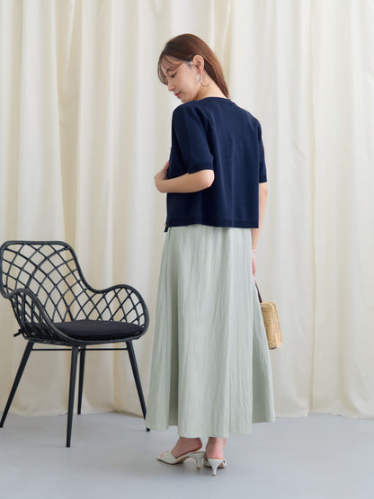 レイヤードデザインキャミワンピース-short & regular　[通常]