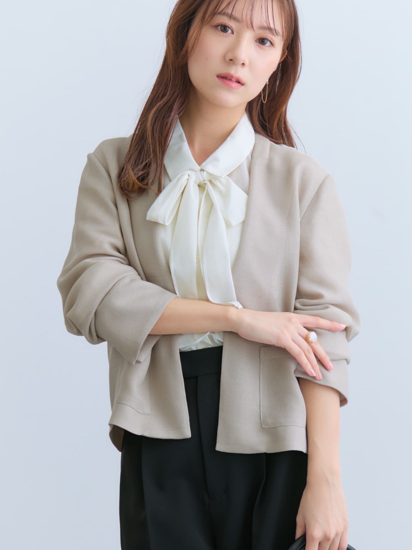 150cm | B:78 W:56 H:74 股下:69  | ワンサイズ着用