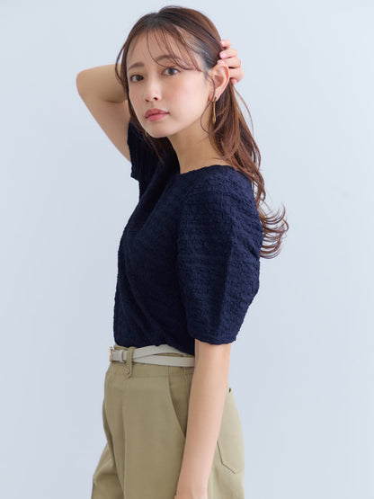 パフスリーブカットソー　[通常]