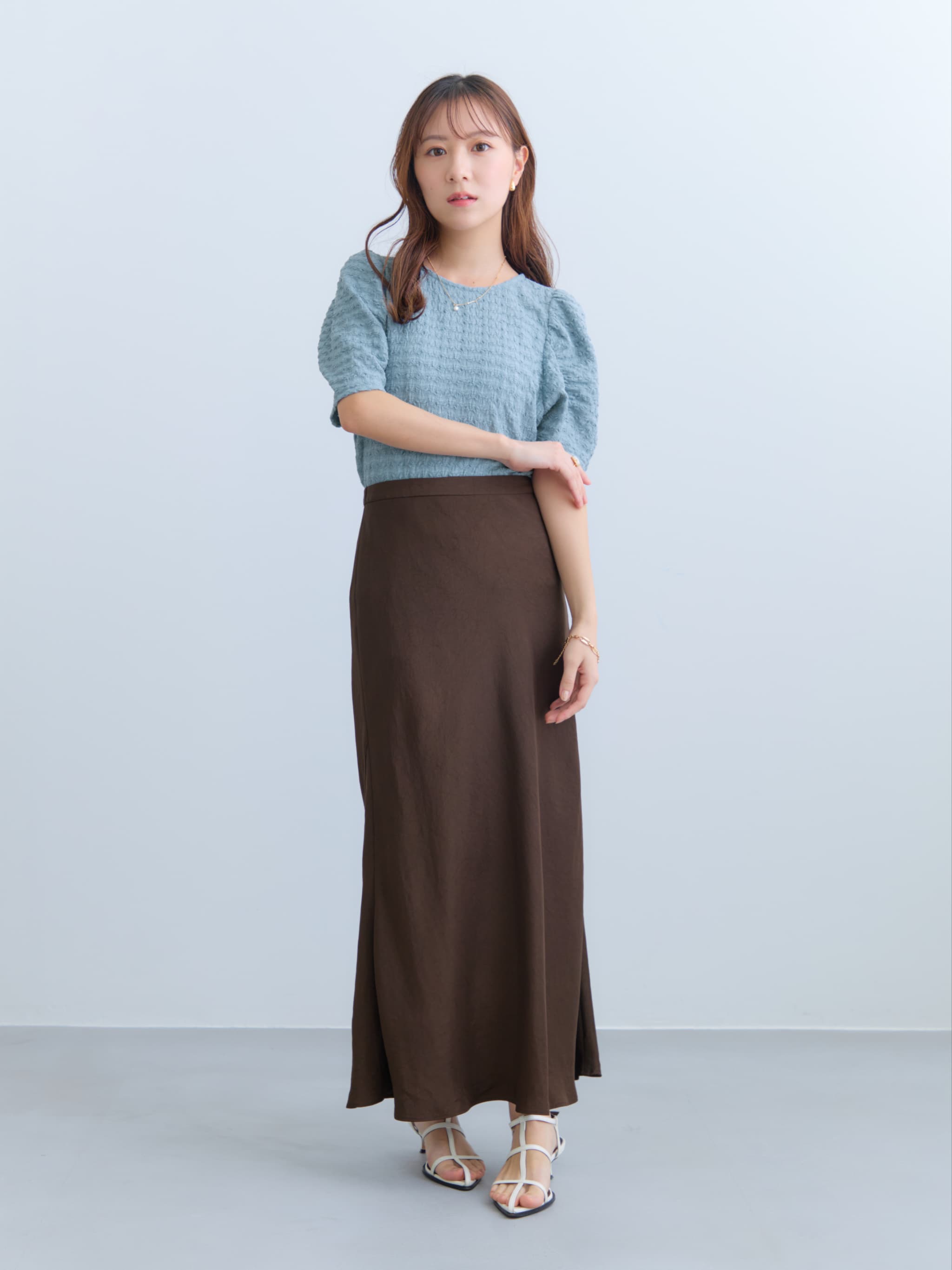 パフスリーブカットソー | 小柄・低身長女性向けファッション通販