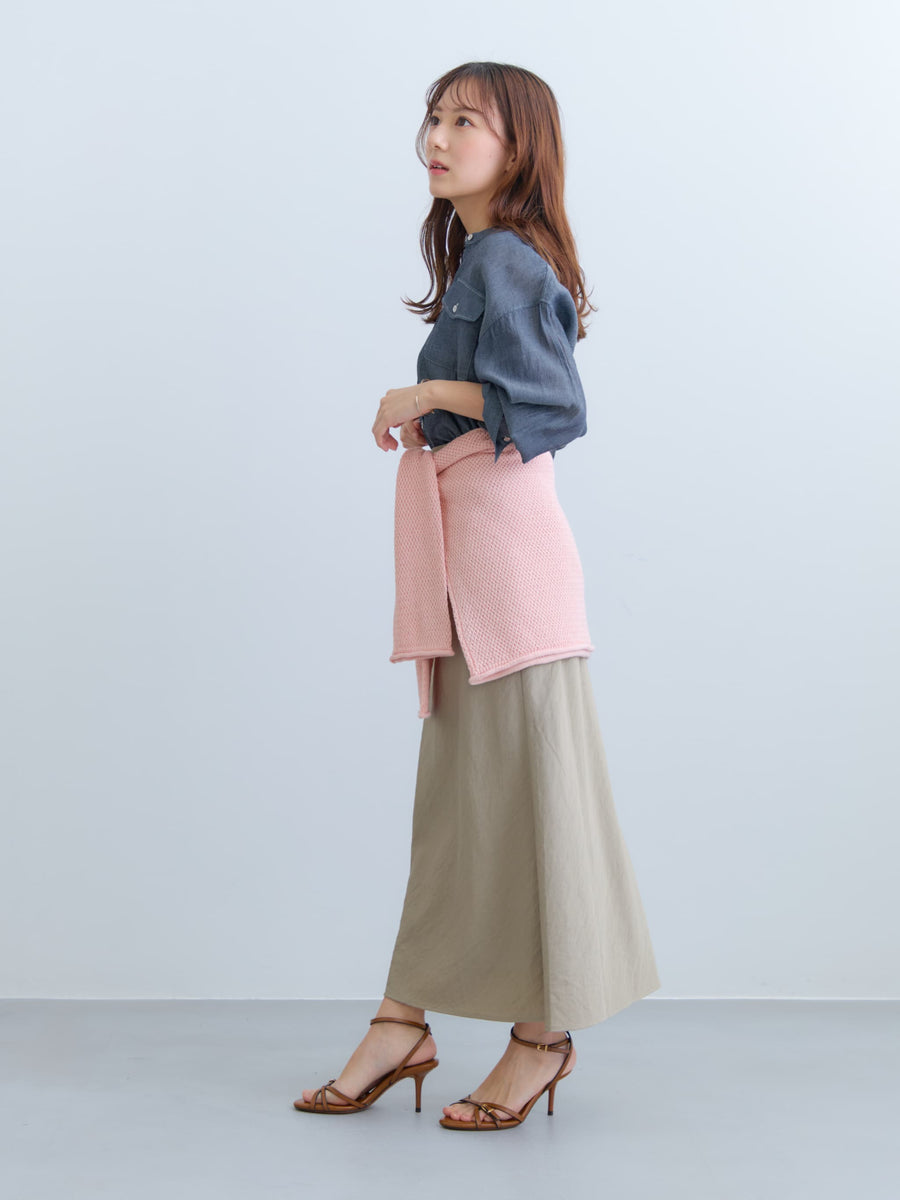 シアーデニムシャツ　[通常]