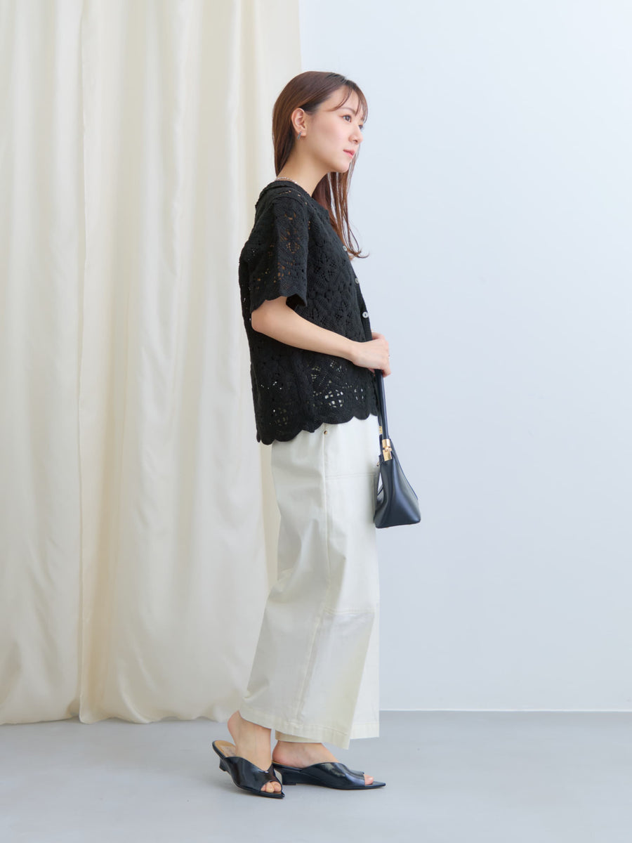 サイドベルトワークパンツ-short & regular　[通常]