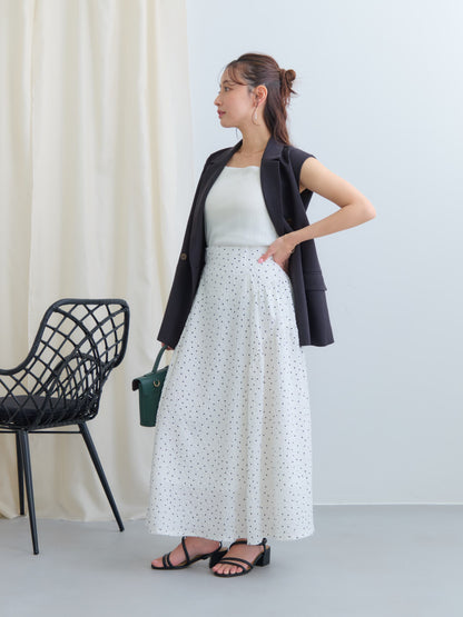 カップ付きバッククロスキャミソール　[通常]