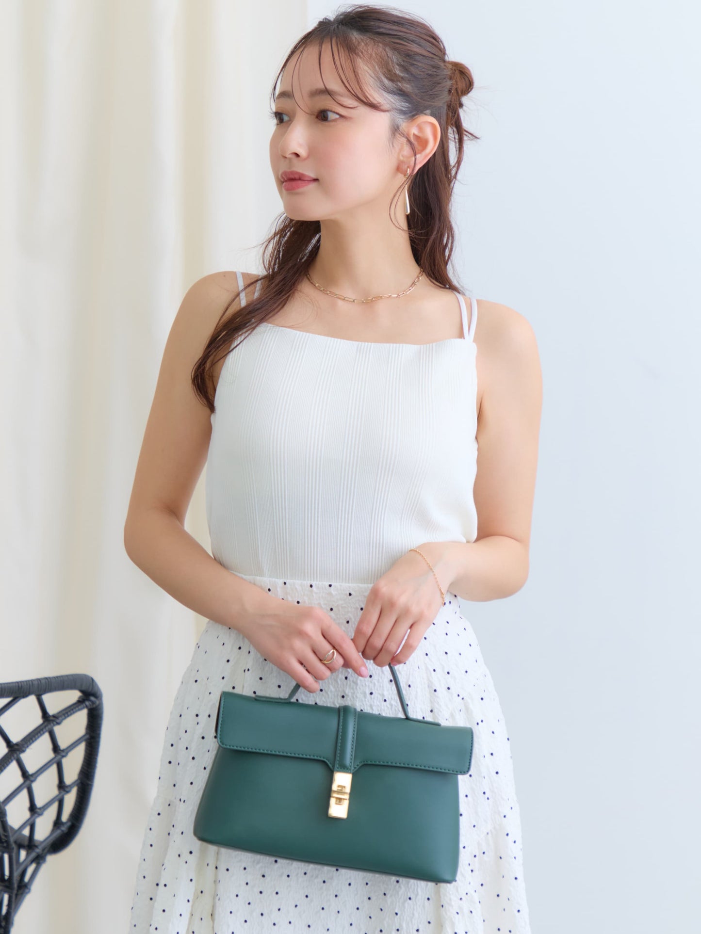 149cm | B:77 W:60 H:83 股下:68.5 | ワンサイズ着用