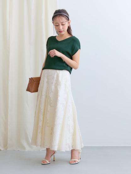 【手洗い可・UVカット】2wayフレンチニット　[通常]