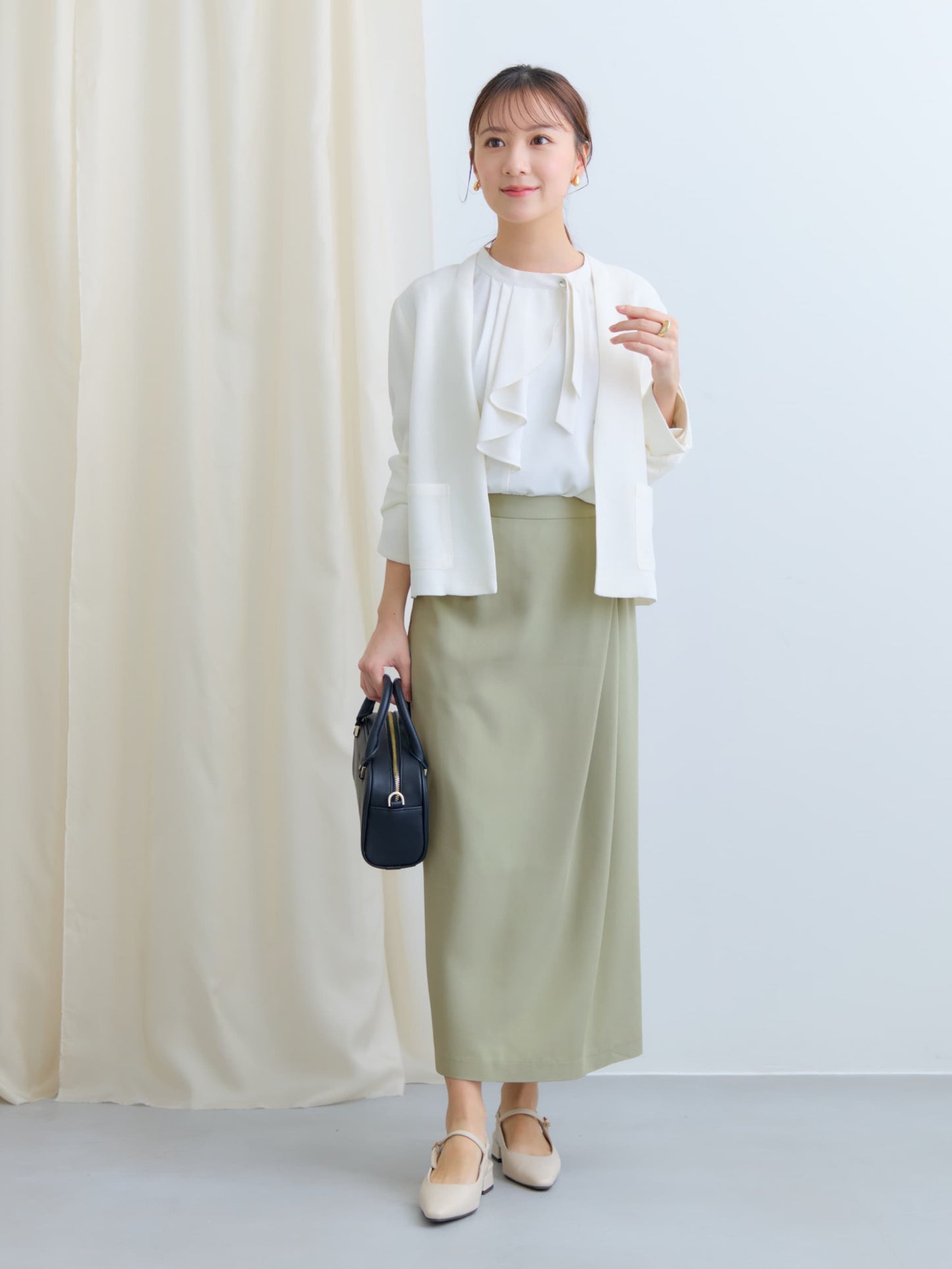 150cm | B:78 W:56 H:74 股下:69  | regular-XS着用