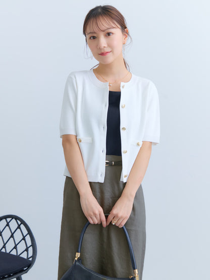 カップ付きバッククロスキャミソール　[通常]