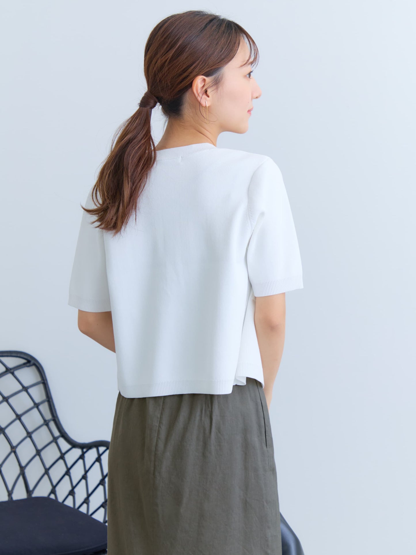 カップ付きバッククロスキャミソール　[通常]