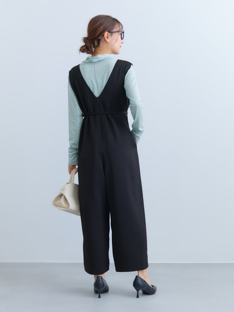 キーネックとろみオールインワン-short & regular　[通常]