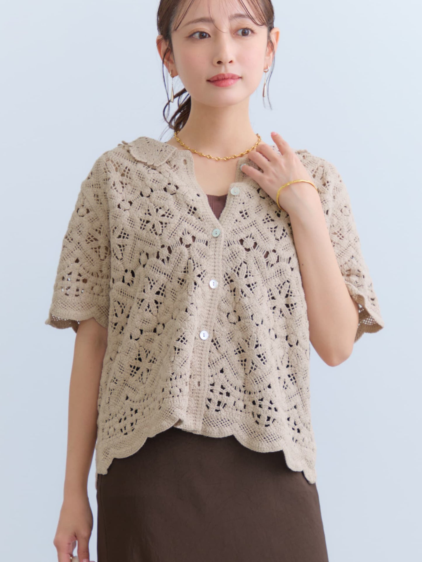 149cm | B:77 W:60 H:83 股下:68.5 | ワンサイズ着用