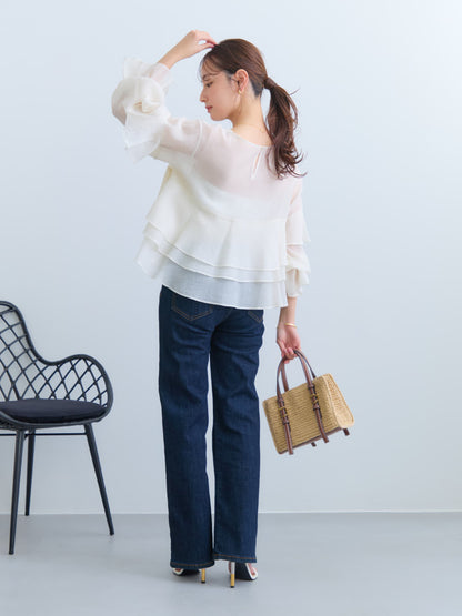 COHINA DENIM ブーツカット-short & regular　[通常]