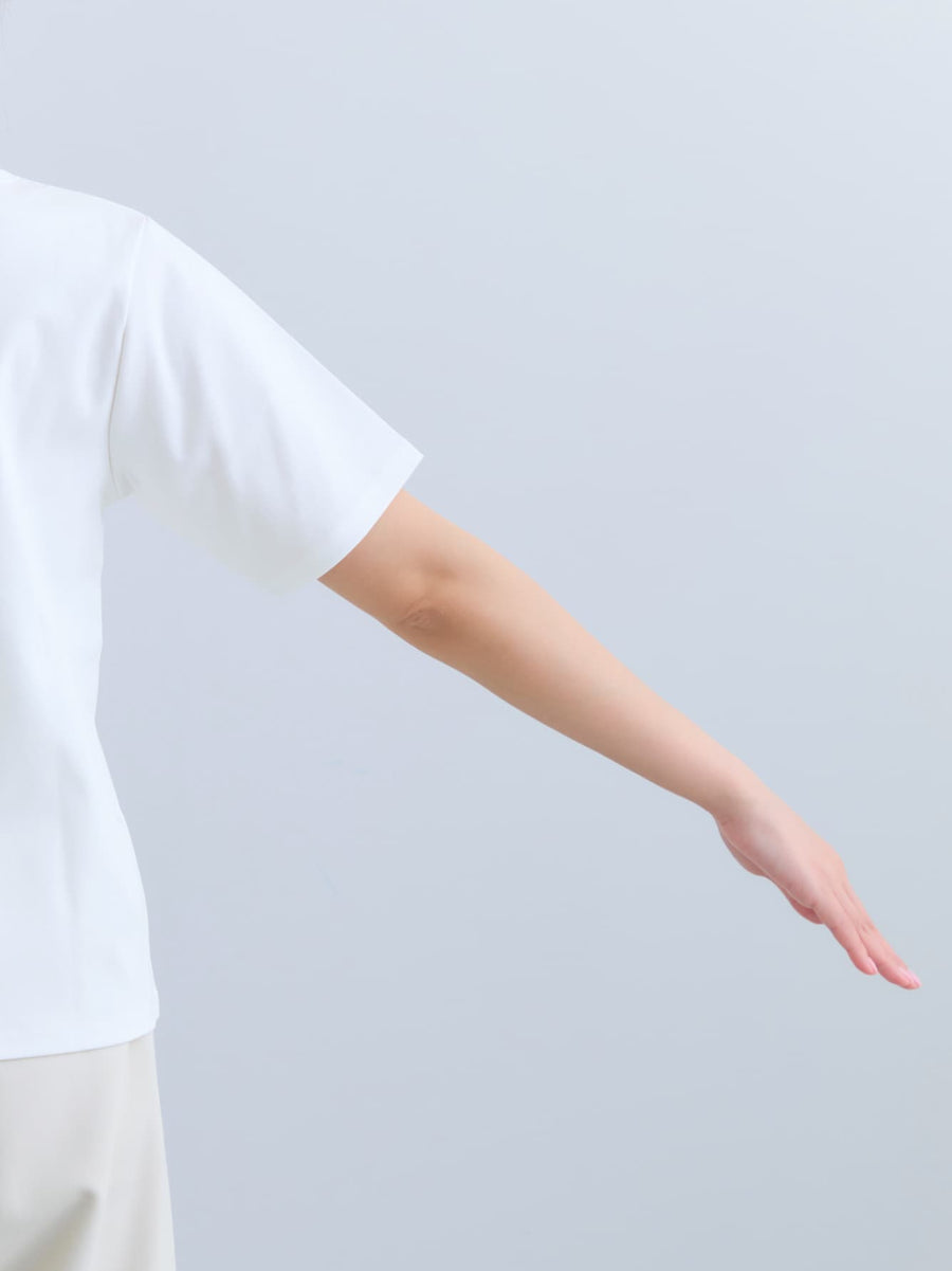 【接触冷感】シルケットコットンベーシックTシャツ　[通常]