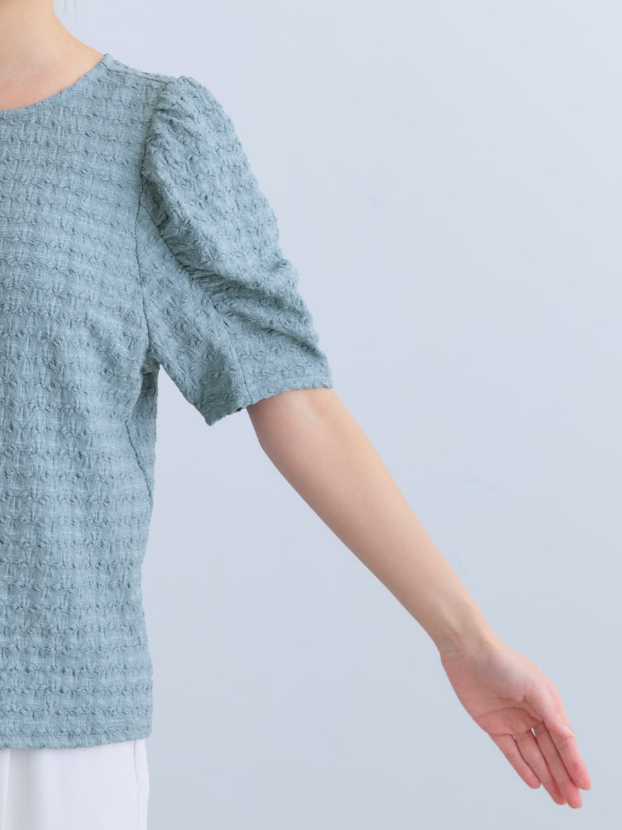 パフスリーブカットソー　[通常]