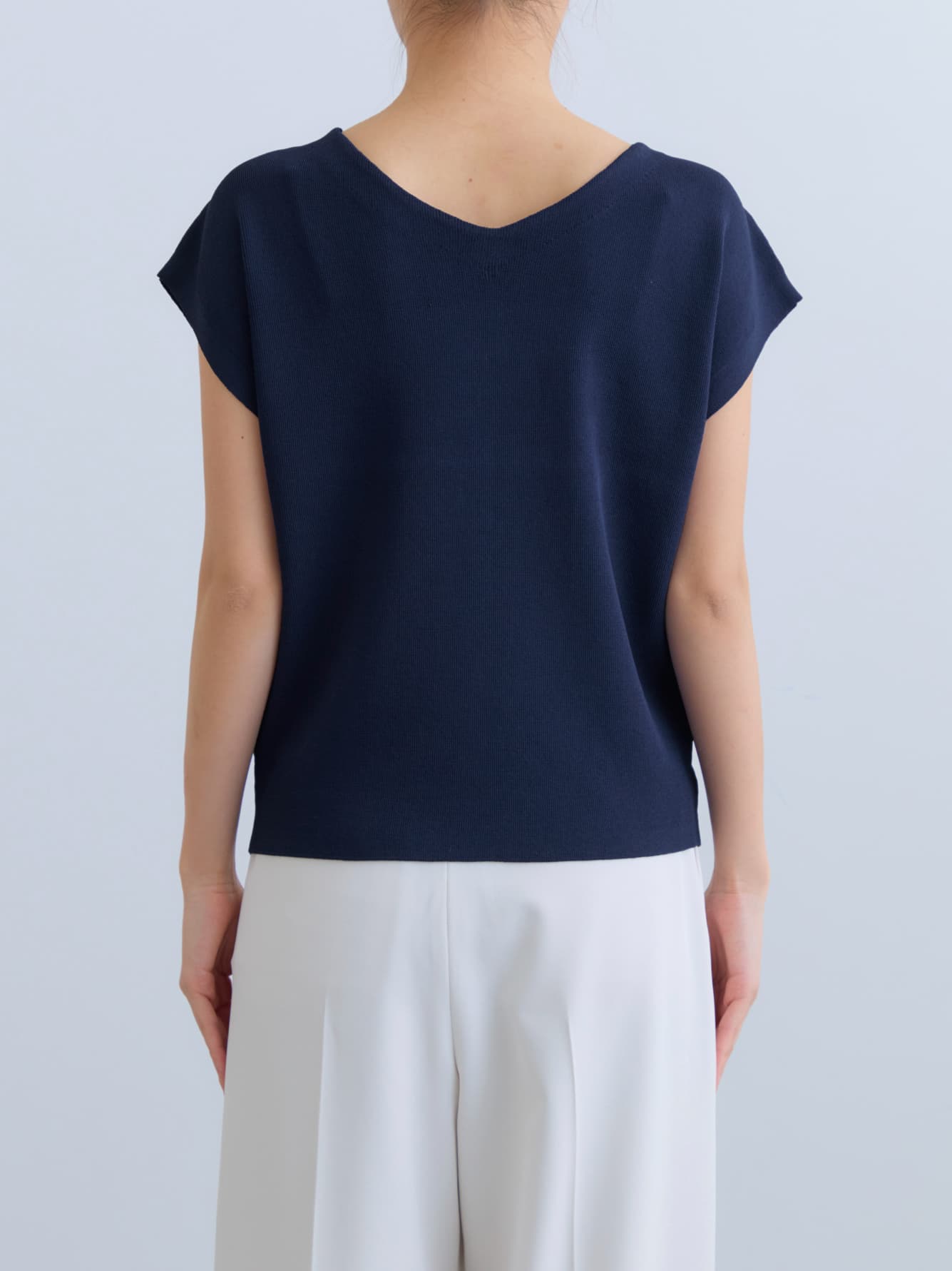 【手洗い可・UVカット】2wayフレンチニット　[通常]