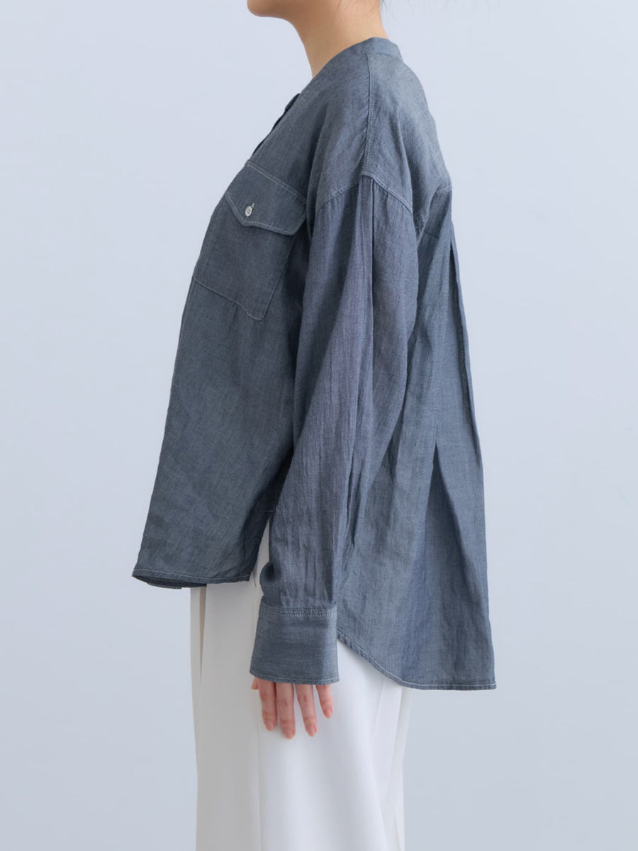 シアーデニムシャツ　[通常]