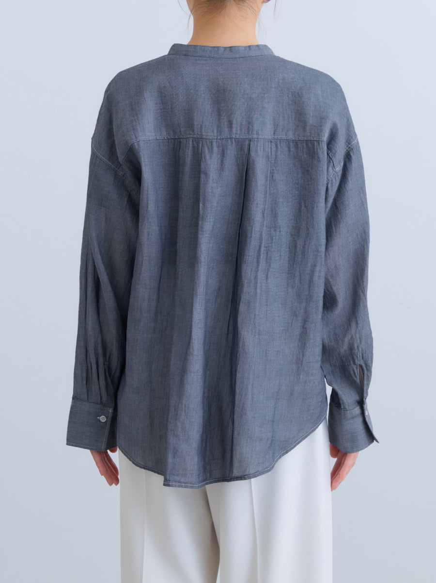 シアーデニムシャツ　[通常]