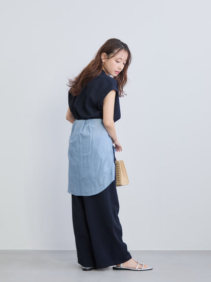 シアーデニムシャツ　[通常]