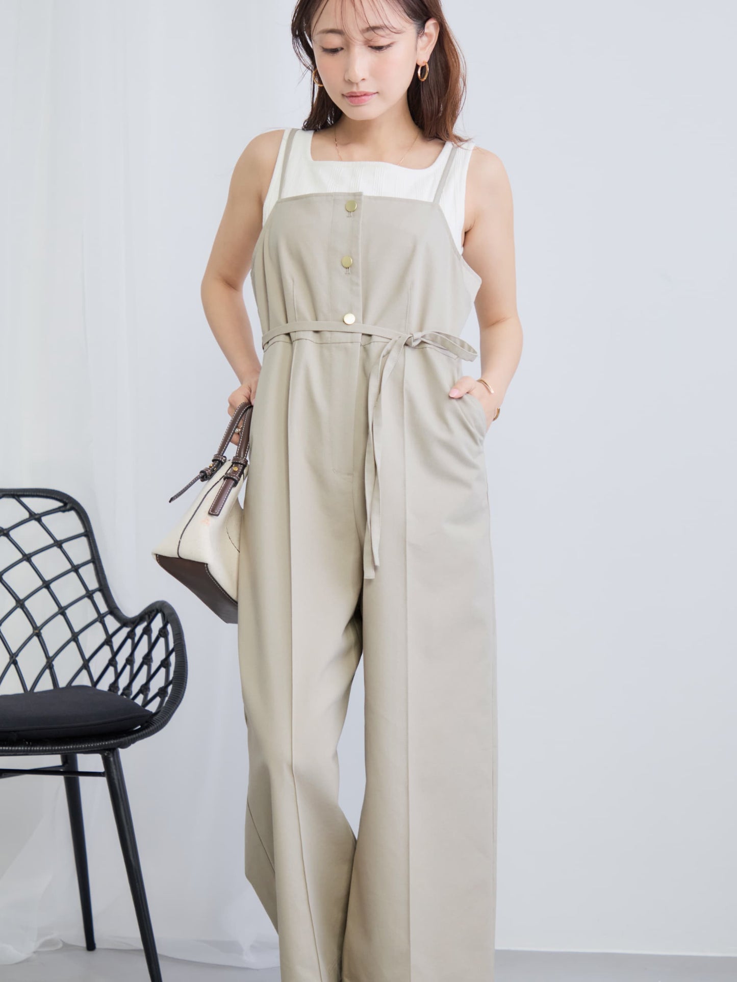 149cm | B:77 W:60 H:83 股下:68.5 | regular着用