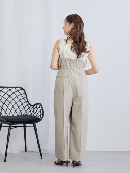 デニムライクオールインワン-short & regular　[通常]