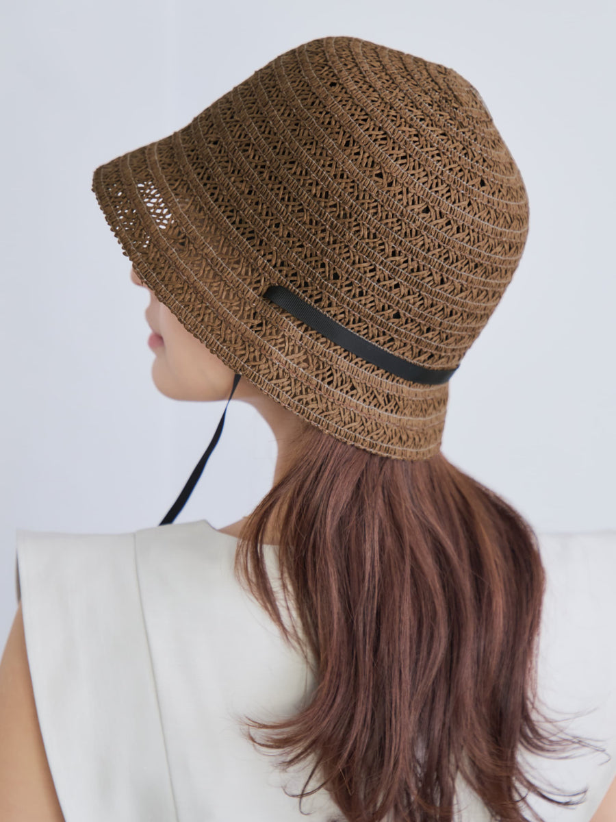 ラフィアライクシアーブレードハット　[通常]