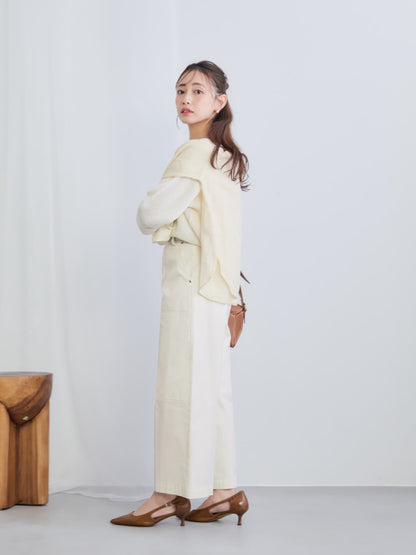 サイドベルトワークパンツ-short & regular　[通常]