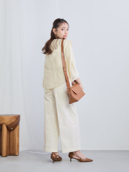 サイドベルトワークパンツ-short & regular　[通常]