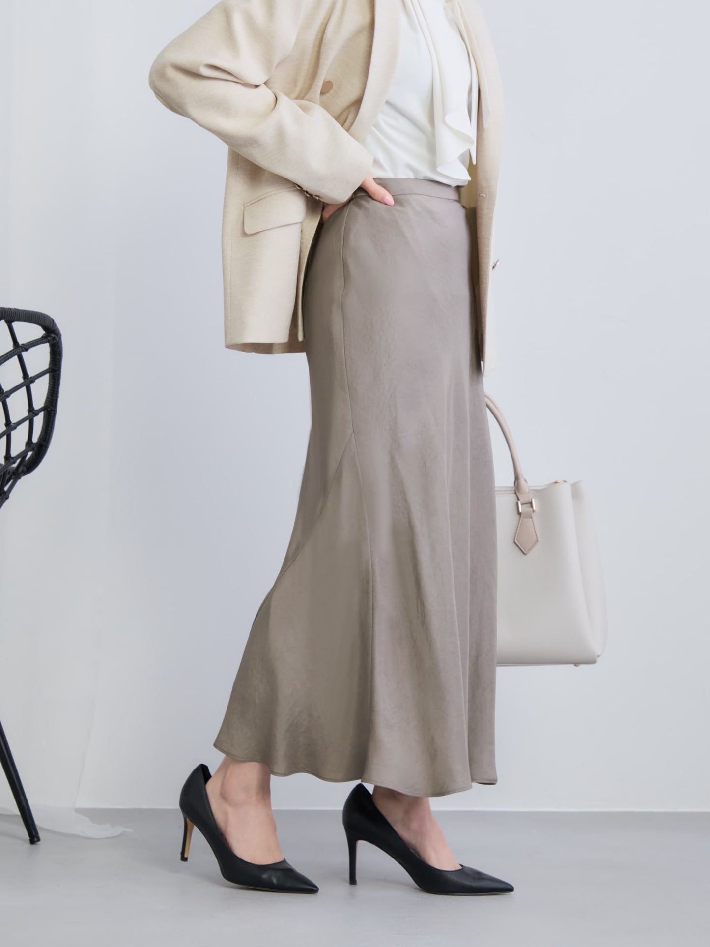 149cm | B:77 W:60 H:83 股下:68.5 | regular-XS着用