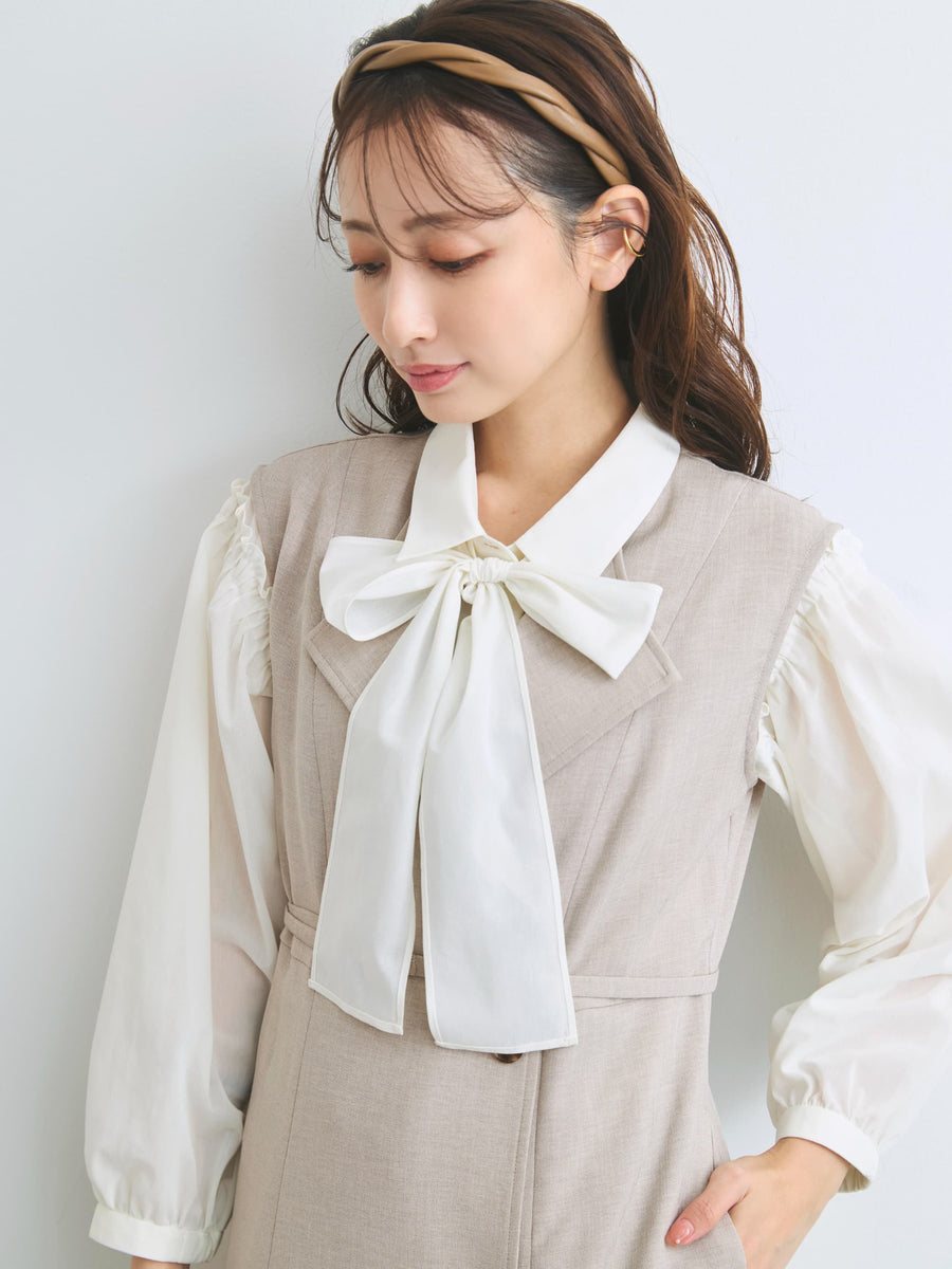 トリアセリネンライクジレワンピース-short & regular　[通常]