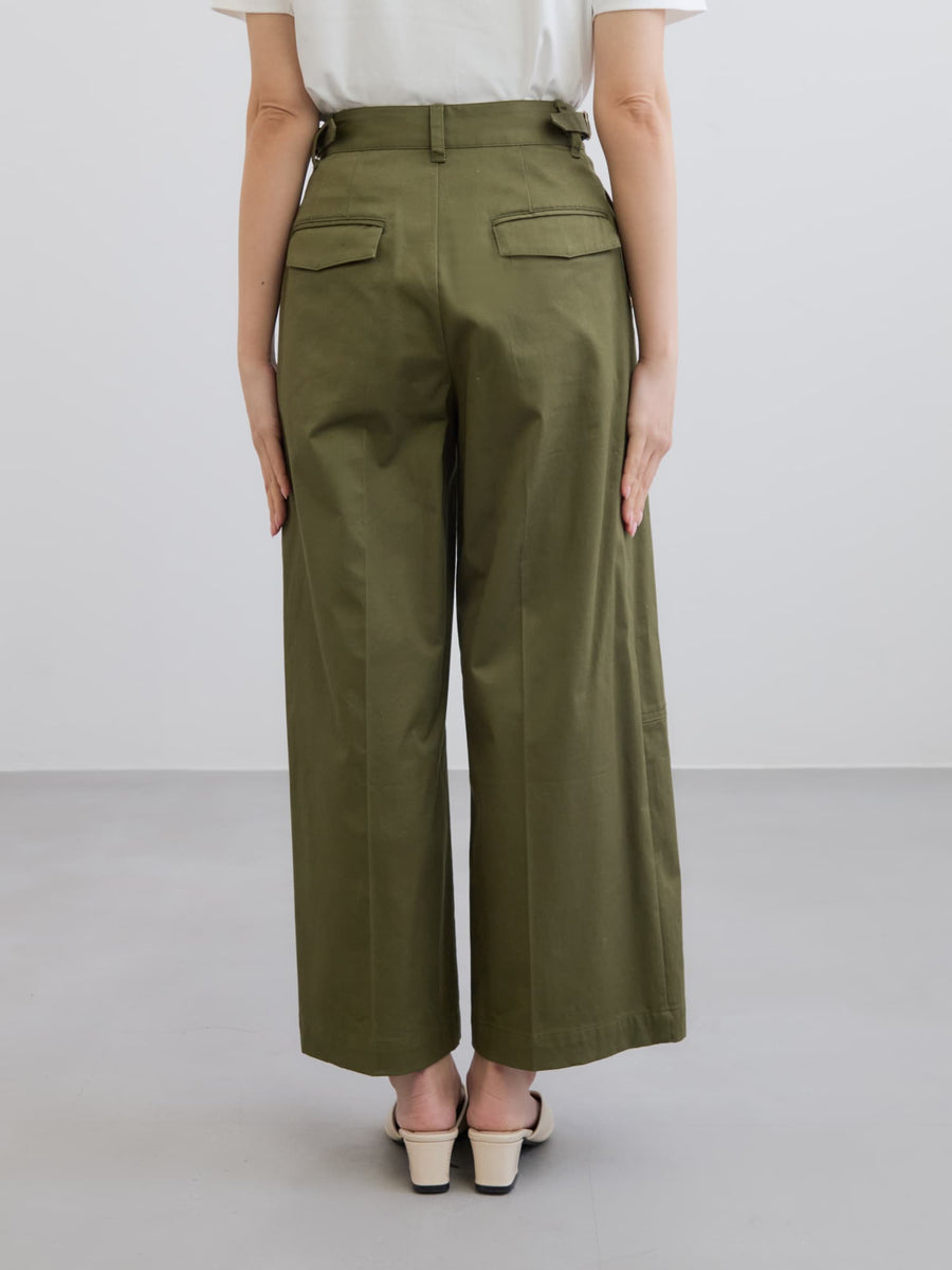 サイドベルトワークパンツ-short & regular　[通常]