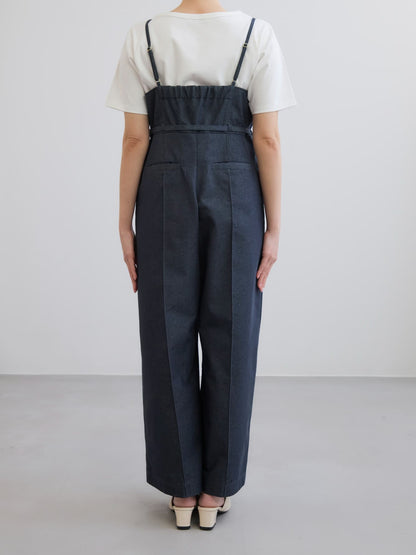 デニムライクオールインワン-short & regular　[通常]