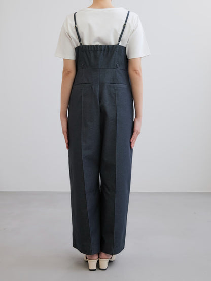 デニムライクオールインワン-short & regular　[通常]