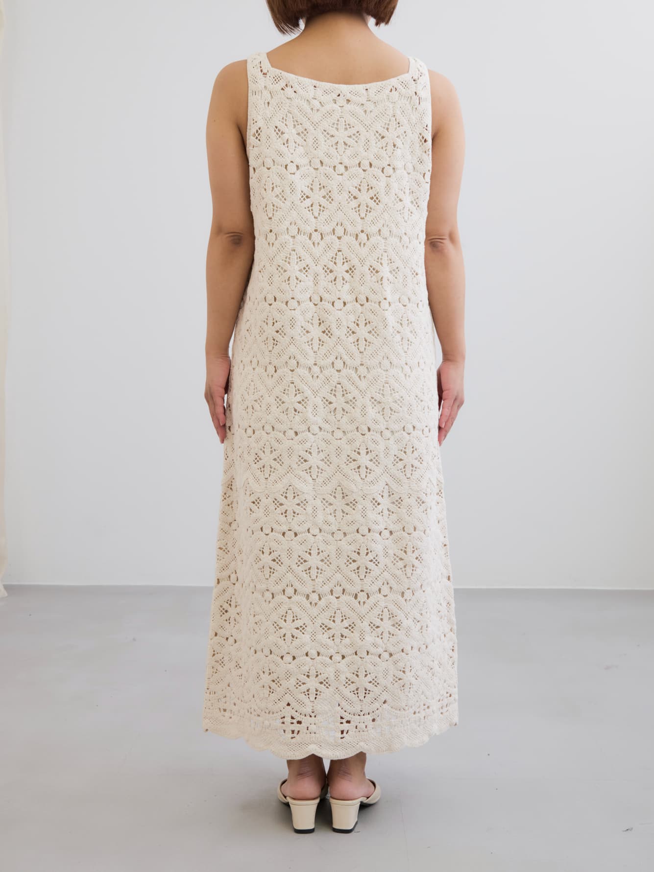 2wayクロシェワンピース-short & regular　[通常]