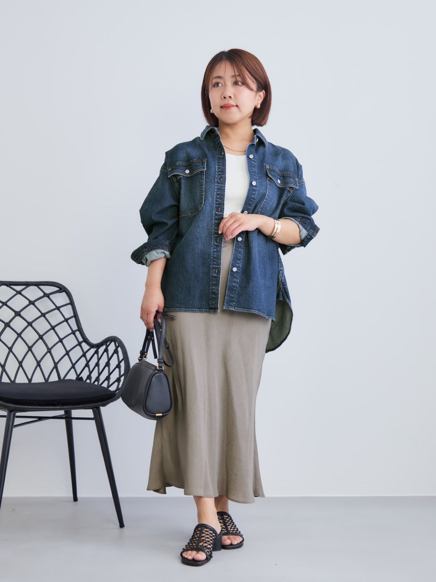 144cm | B:80 W:64 H:84 股下:62 | ワンサイズ着用