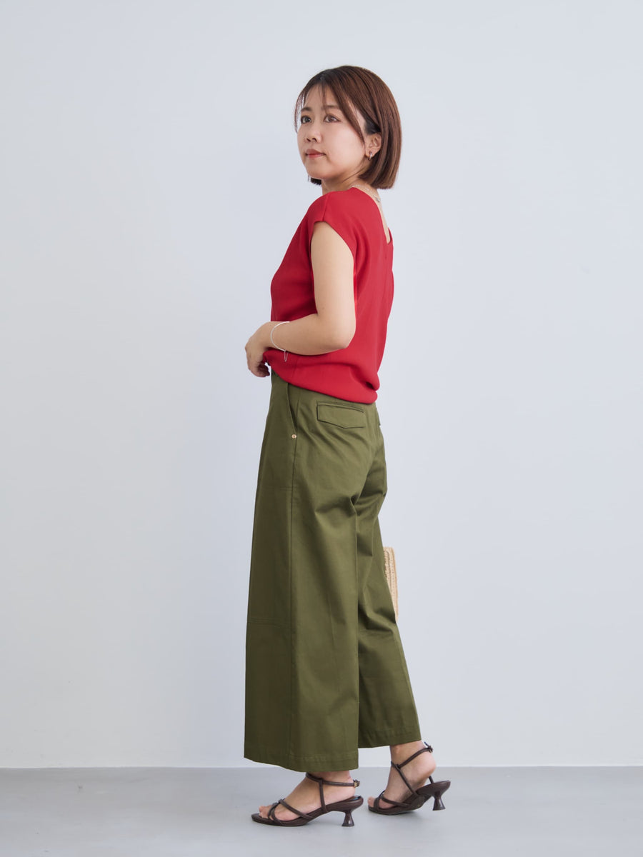 サイドベルトワークパンツ-short & regular　[通常]