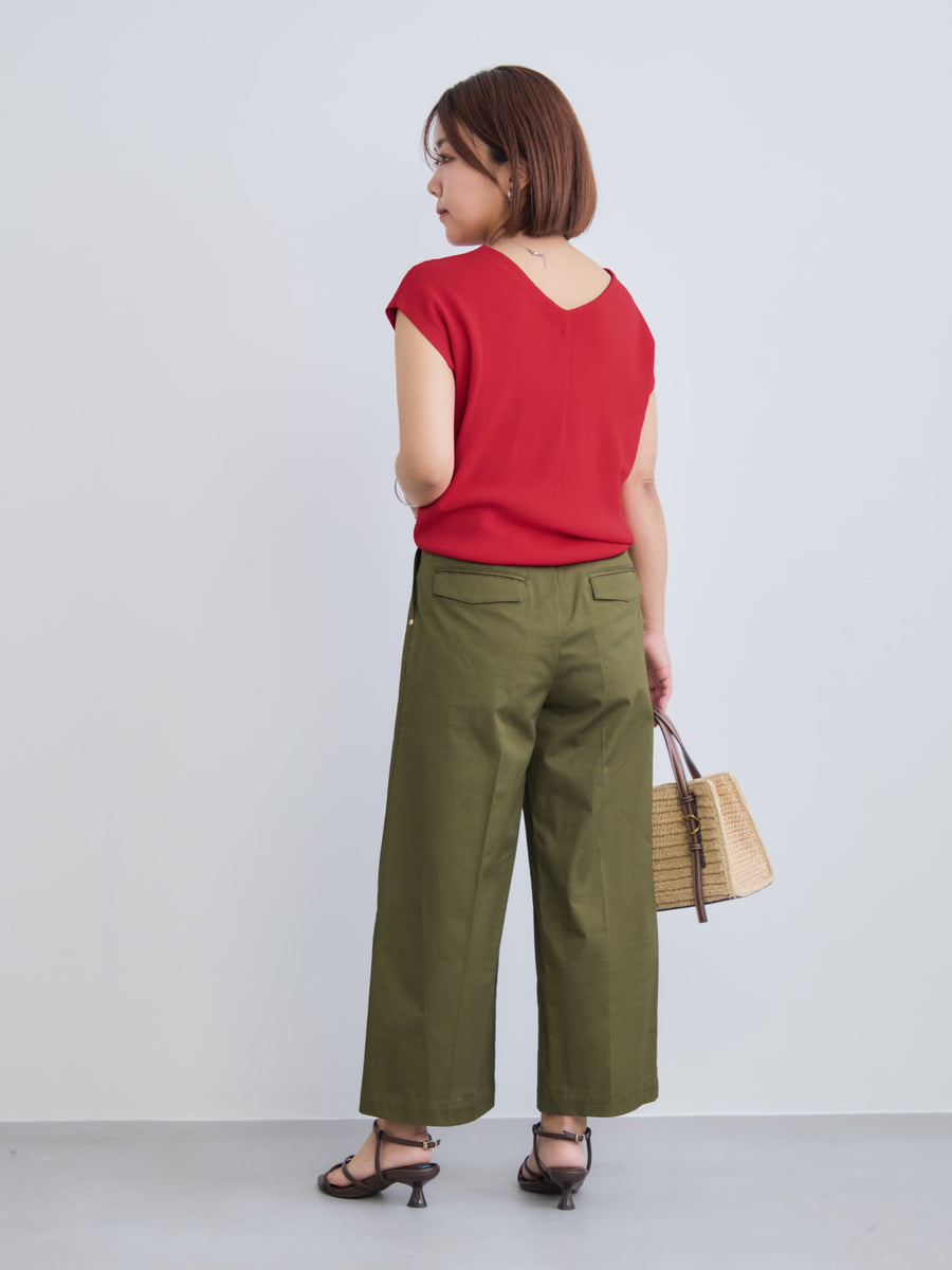 【手洗い可・UVカット】2wayフレンチニット　[通常]