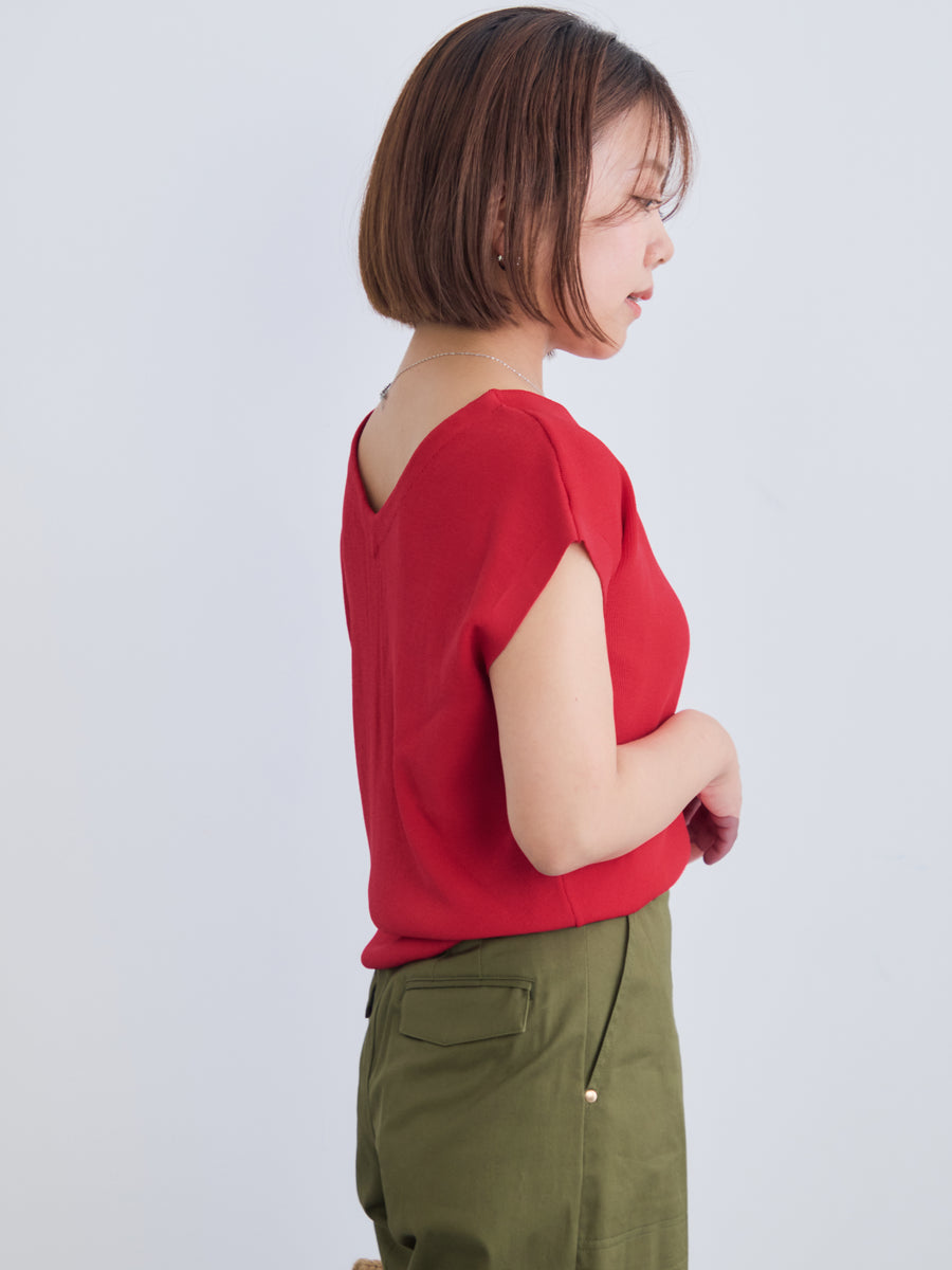 【手洗い可・UVカット】2wayフレンチニット　[通常]