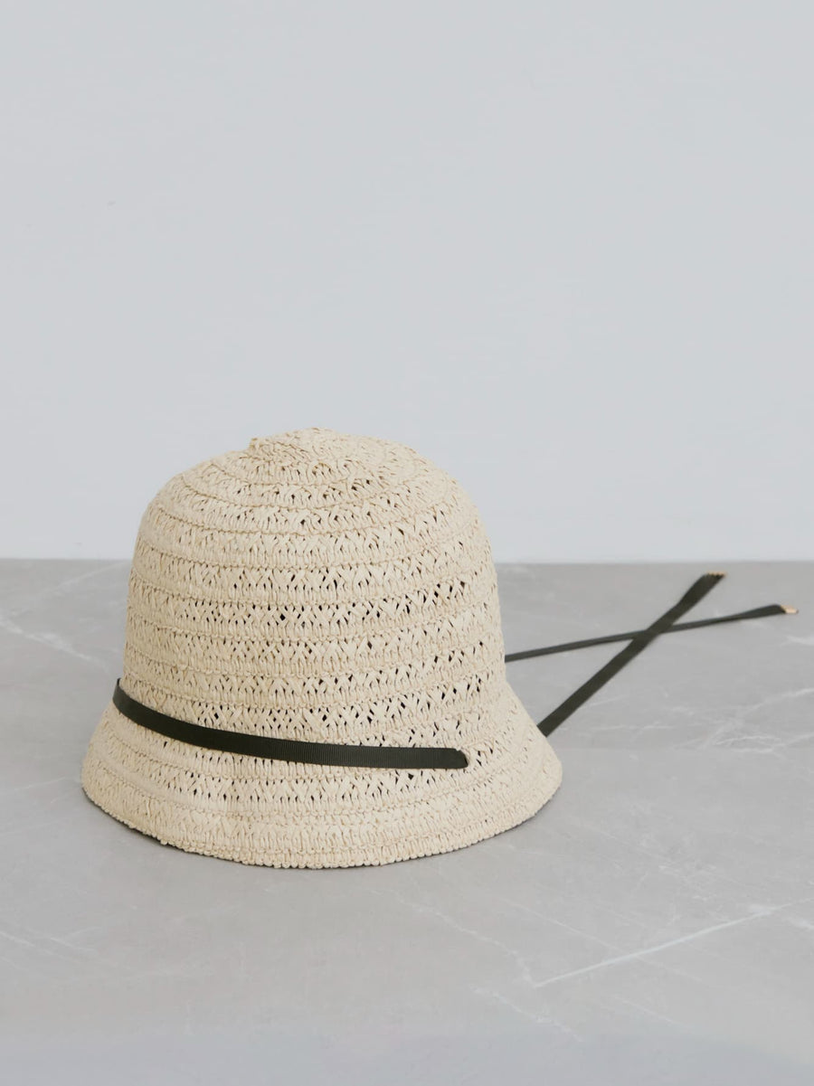 ラフィアライクシアーブレードハット　[通常]