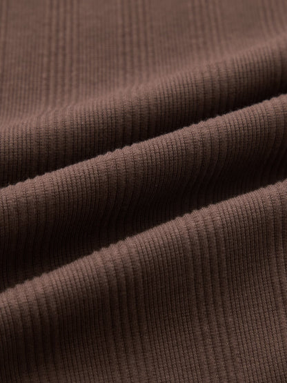 カップ付きスクエアネックワンピース-short & regular　[通常]