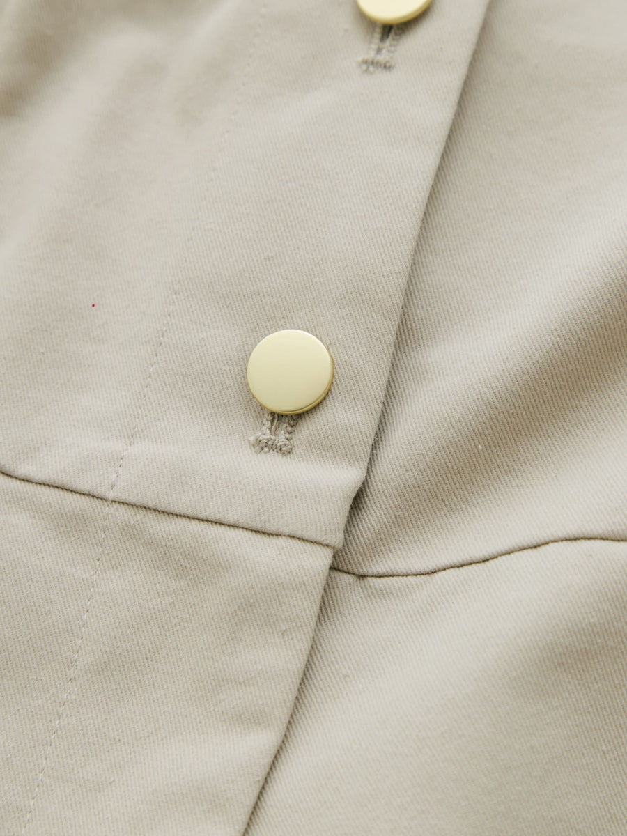 デニムライクオールインワン-short & regular　[通常]