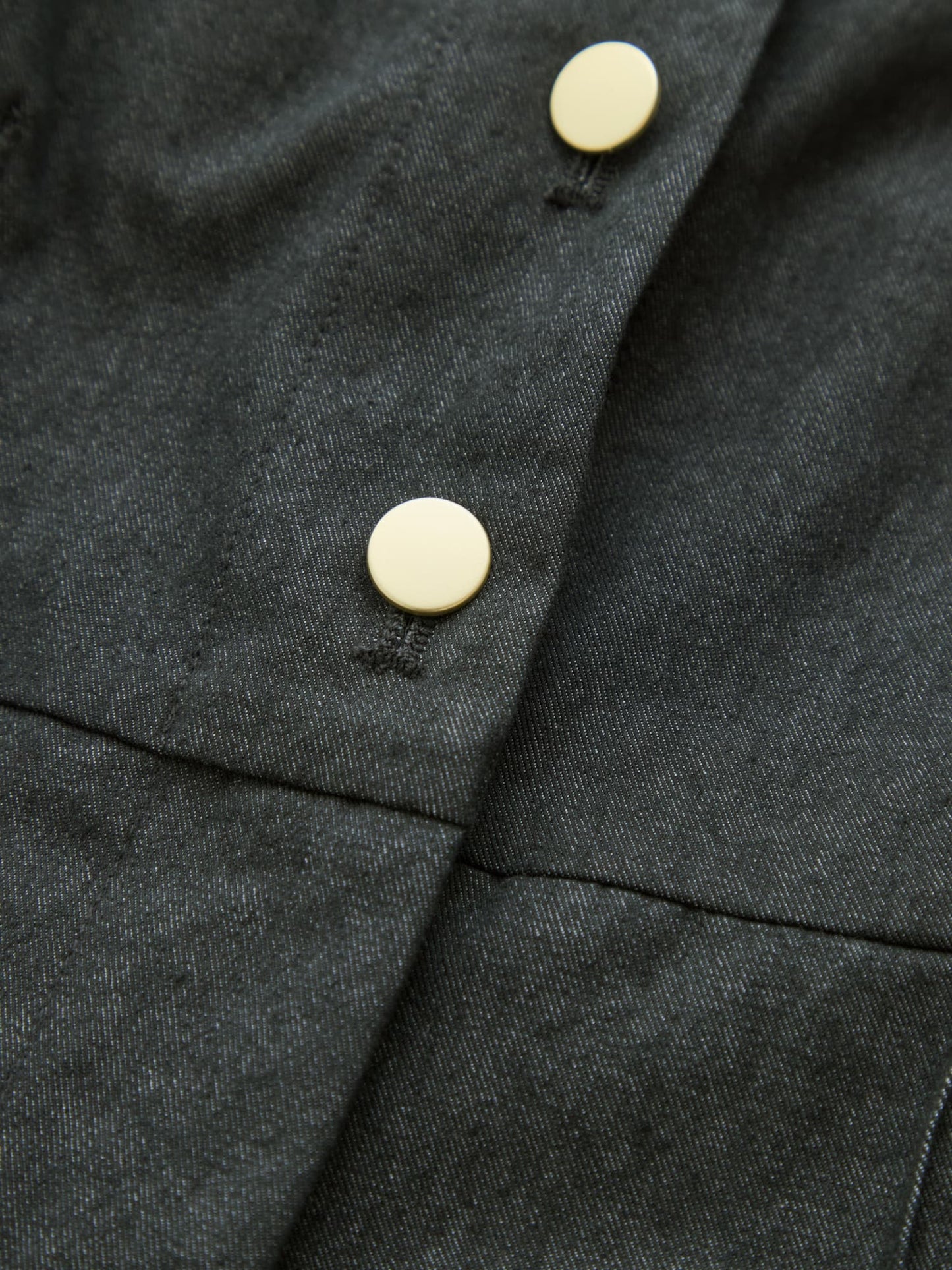 デニムライクオールインワン-short & regular　[通常]