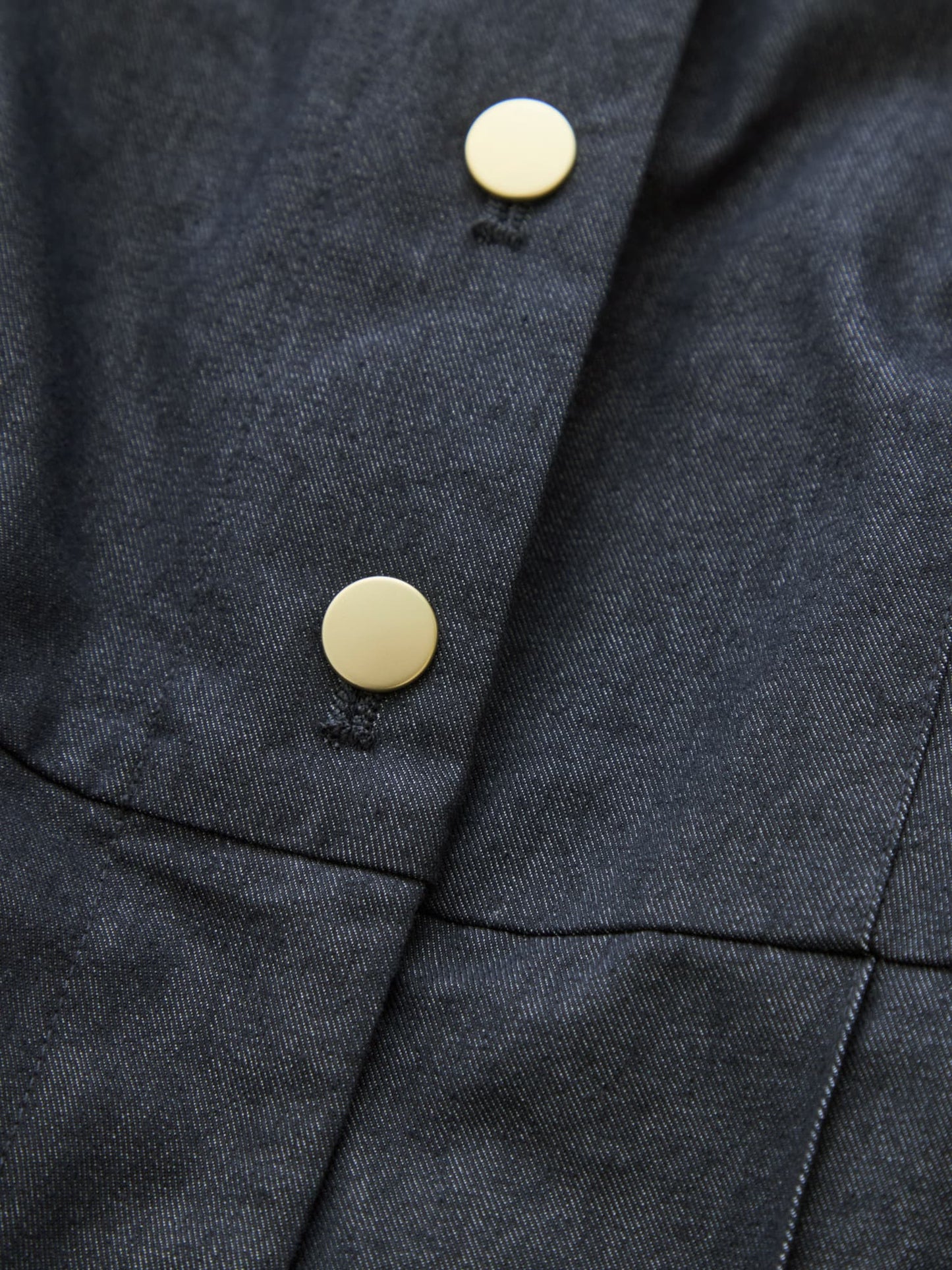 デニムライクオールインワン-short & regular　[通常]