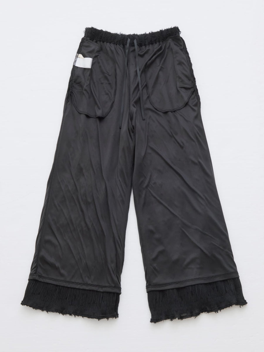 シアージャカードプリーツパンツ-short & regular　[通常]