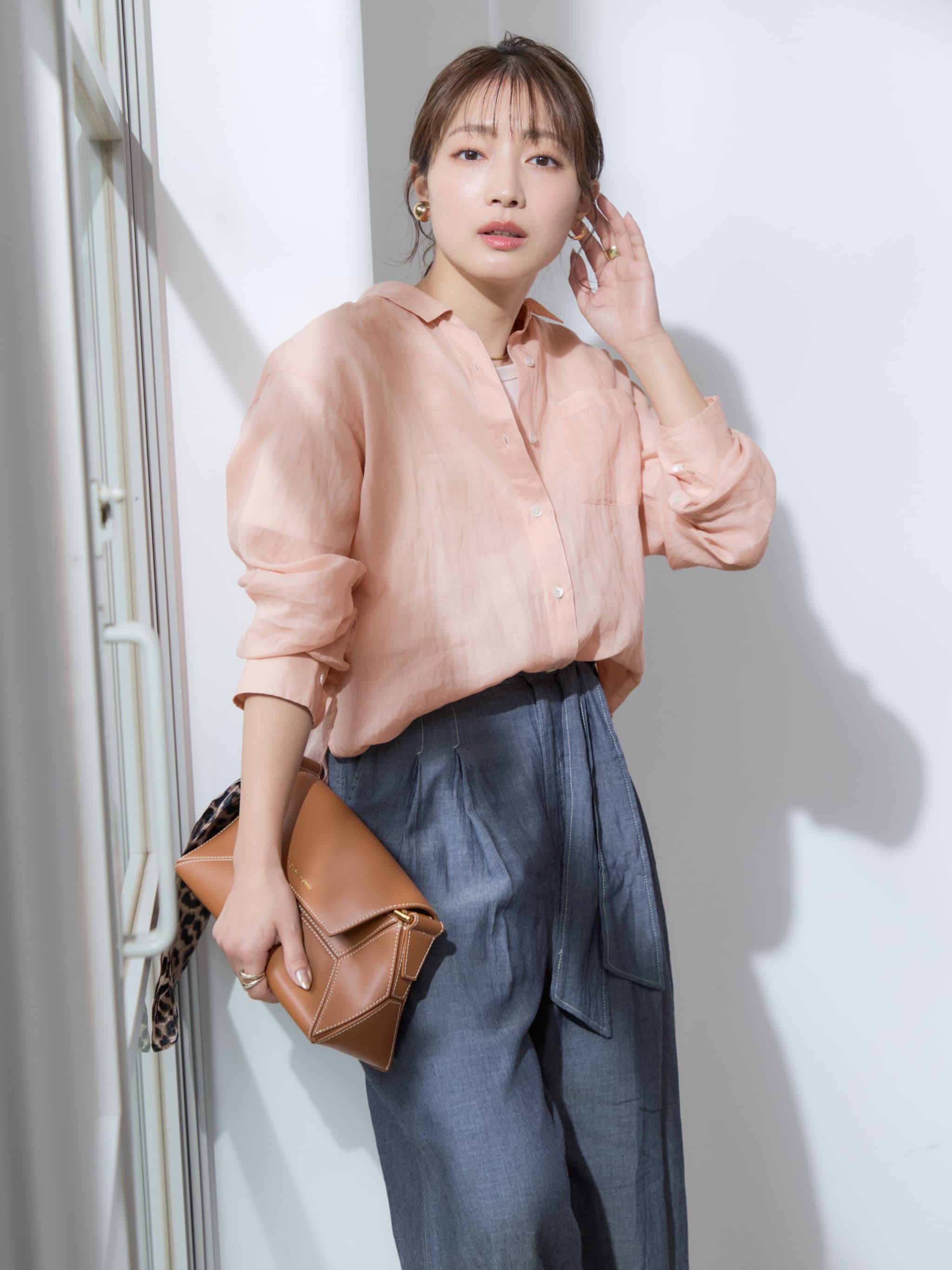 【新品未使用】コヒナ　ベーシックラミーシャツ　完売商品 ベーシックラミーシャツ | 小柄・低身長女性向けファッション通販